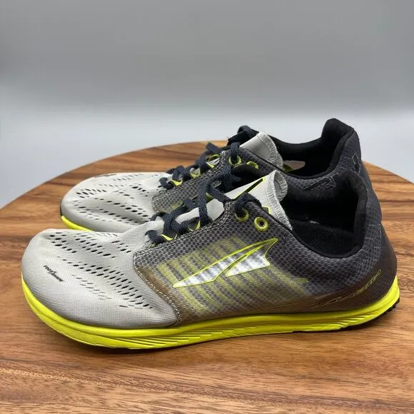 Altra Vanish-R Shoes Womens Size 8.5 Gray/Lime Road Racing Running Sneakers