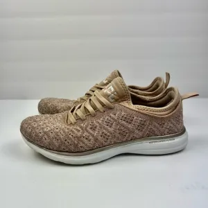 APL Athletic Propulsion Labs WomenRunning Shoes Rose Gold Techloom Phantom 7.5