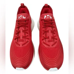 APL Streamline Red Athletic Lightweight Running Trainer Tennis Shoes NIB 8.5