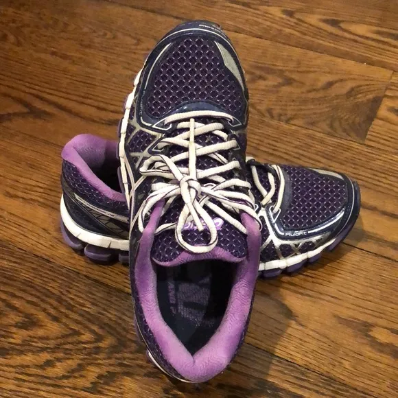 ASIC GEL KAYANO 20 Women’s Purple Running Cross Training Shoes Sz 8