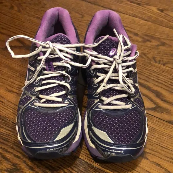 ASIC GEL KAYANO 20 Women’s Purple Running Cross Training Shoes Sz 8