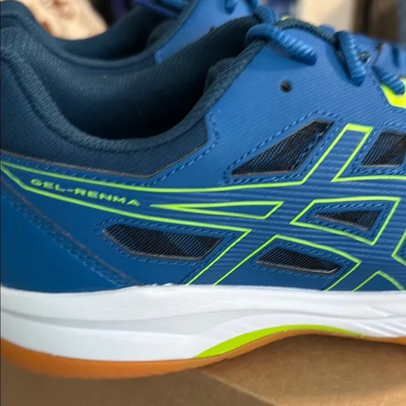 Asics Blue and Green Performance Athletic Shoes Gel Renma