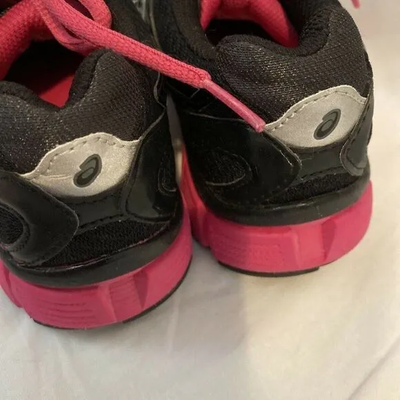 Asics C122N Havoc Girls Black And Pink shoes 3