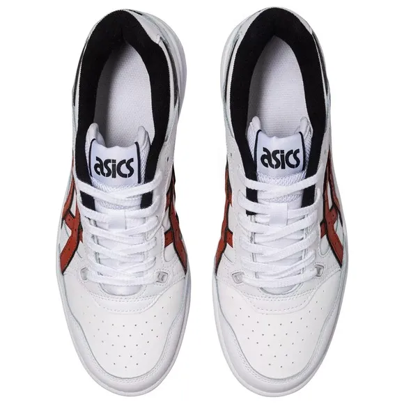 Asics EX89 Sneakers Mens Size 9.5 White / Spice Latte Shoes Comfort Athletic