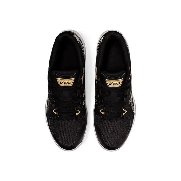 ASICS GEL-Rocket 10 Volleyball Shoes Men’s Size 11.5 Black/Gold 1071A054-002 NWB