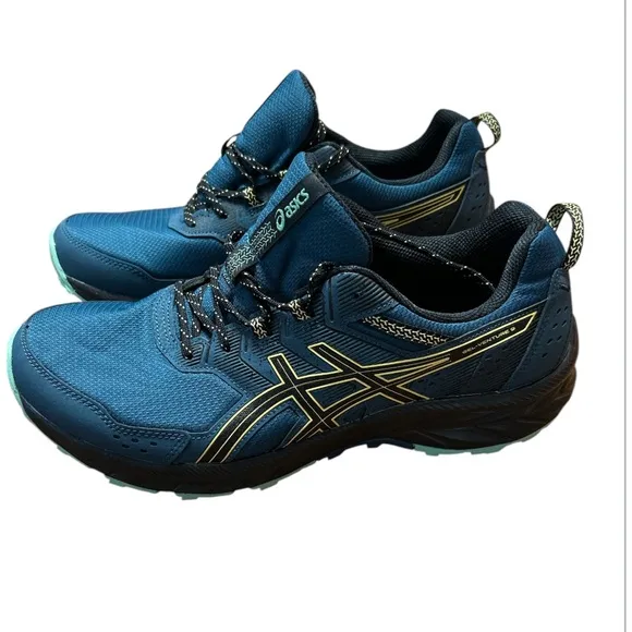 Asics Gel-Venture 9 running shoes 1011B486-406 blue Size:12 NWOB