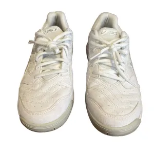ASICS Men’s White Gel-Dedicate 6 Tennis Shoes size 8