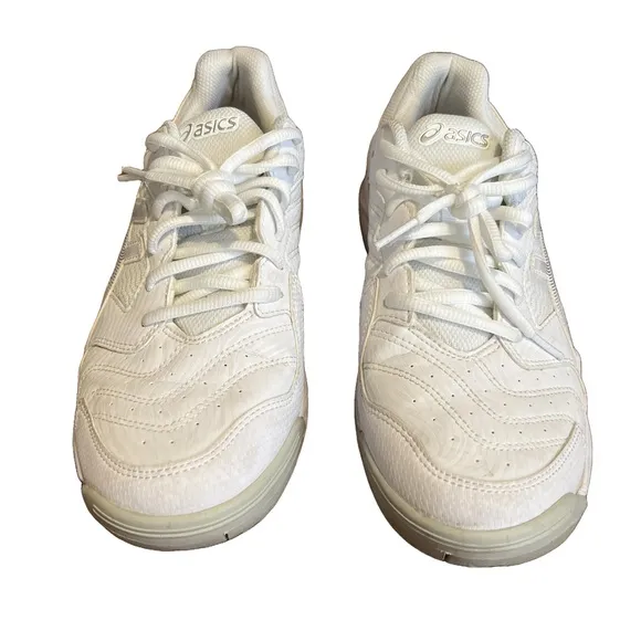 ASICS Men’s White Gel-Dedicate 6 Tennis Shoes size 8