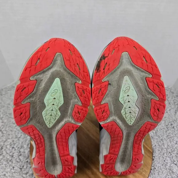 Asics Novablast 2 Metropolis Clear Blue Athletic Gym Road Running Shoes Mens 12