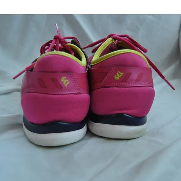 Asics Training Shoes Pink Neon Size 11.5 Mens