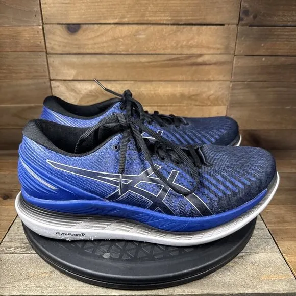 ASICS GlideRide 2 Men's Size 8 Navy Blue Athletic Road Running Shoes NO INSOLES
