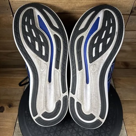 ASICS GlideRide 2 Men's Size 8 Navy Blue Athletic Road Running Shoes NO INSOLES