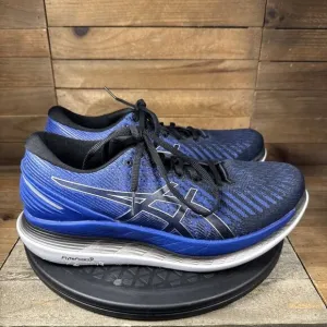 ASICS GlideRide 2 Men's Size 8 Navy Blue Athletic Road Running Shoes NO INSOLES