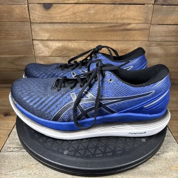 ASICS GlideRide 2 Men's Size 8 Navy Blue Athletic Road Running Shoes NO INSOLES