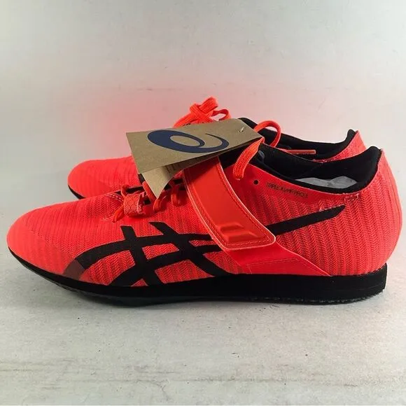 ASICS Triple Jump Pro 3 Mens Track And Field Shoes Cleats Sunrise Red Size 9.5