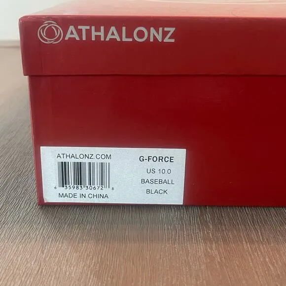 Athalonz Mens G-Force Athletic Baseball Softball Cleats Size US 10 Performance