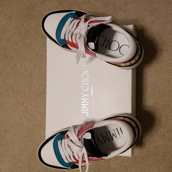 AUTHENTIC Jimmy Choo tennis shoes