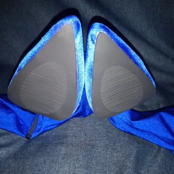 AZALEA WANG &quot; STILLETTO STALLION &quot; - BLUE  BOOT ( BRAND NEW !!!!!!!!!!!!!