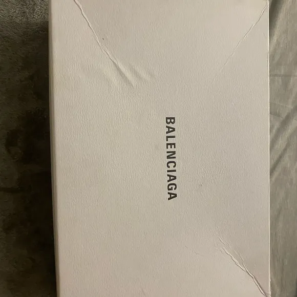 Balenciaga Knit Black Fabric Sneakers