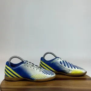 Big‎ Kids Adidas Predito LZ IN Blue Athletic Indoor Soccer Cleats Shoes Size 6 Y