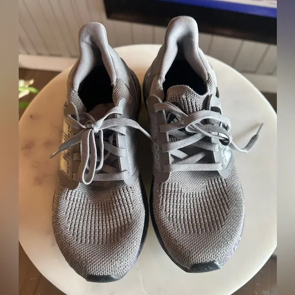 Big Kids Youth Adidas UltraBoost 20 5 Dash Grey Iridescent NASA Running Shoes