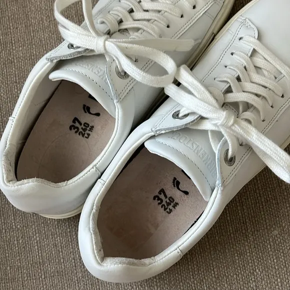 Birkenstock Bend Leather Sneakers White Size 37 / 6