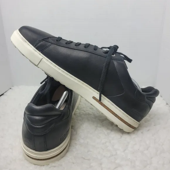 Birkenstock Bend Men's Low Top Sneaker Size 13 Black Leather Comfort Shoes