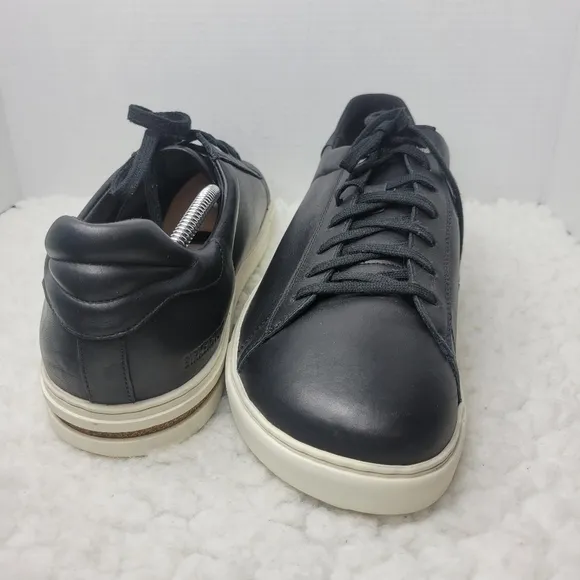 Birkenstock Bend Men's Low Top Sneaker Size 13 Black Leather Comfort Shoes