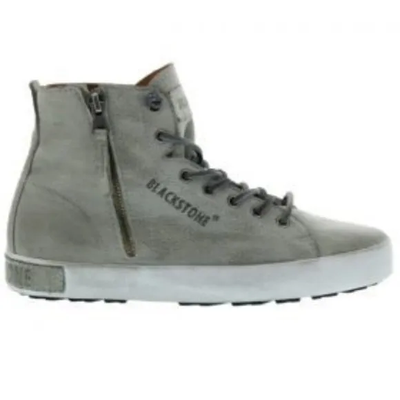 Blackstone  Metallic Gray JL19 High-Top Sneaker