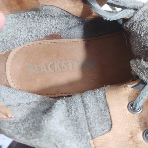 Blackstone  Metallic Gray JL19 High-Top Sneaker