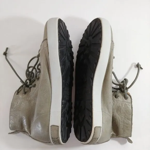 Blackstone  Metallic Gray JL19 High-Top Sneaker