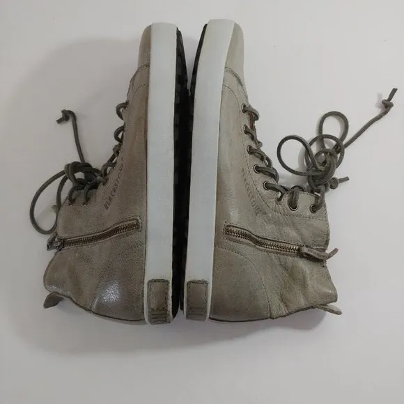 Blackstone  Metallic Gray JL19 High-Top Sneaker