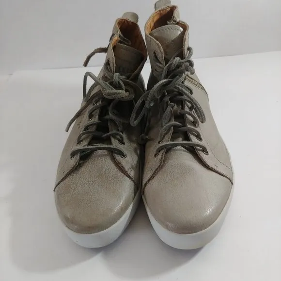 Blackstone  Metallic Gray JL19 High-Top Sneaker