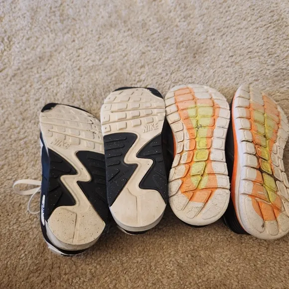 Boys Lot Of 2 Sneaker Tennis Shoes Size 6 Champion Nike