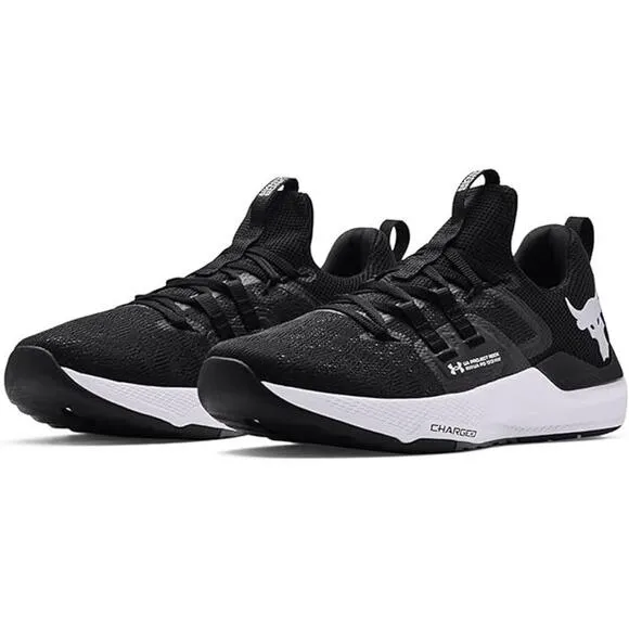 Brand new Under Armour Men Project Rock BSR Training Shoes, Black, 8 US
