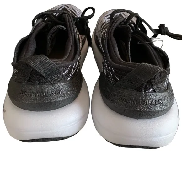 BRANDBLACK Tarantula Low Top Sneakers Black/White Women’s Size 6.5