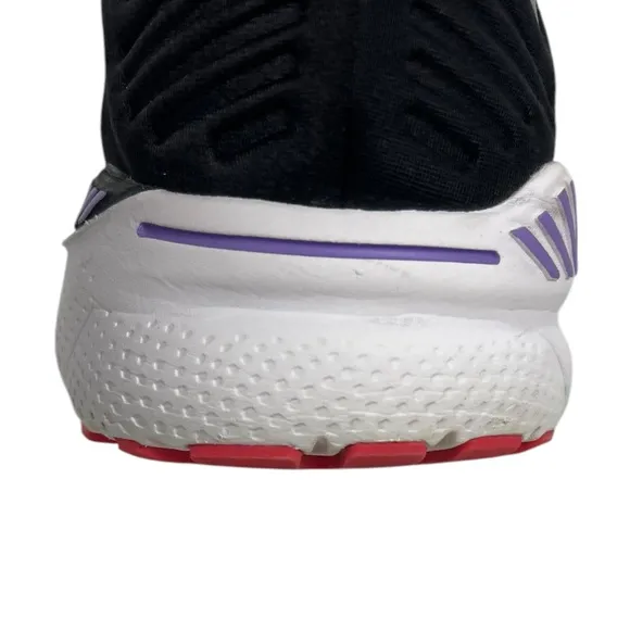Brooks Adrenaline GTS 22 Womens 10 Shoes Black Purple Coral Support Road Running