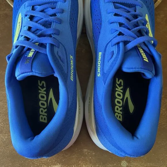 Brooks Adrenaline GTS 24 Blue Men's 9 Road Running Supportive Shoes Sneakers