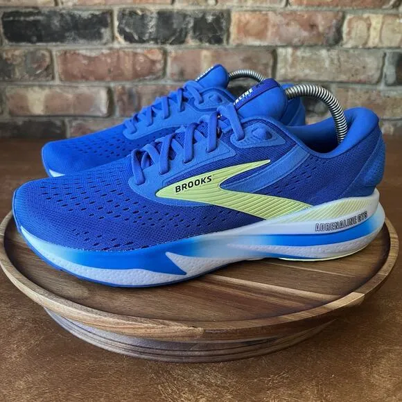 Brooks Adrenaline GTS 24 Blue Men's 9 Road Running Supportive Shoes Sneakers