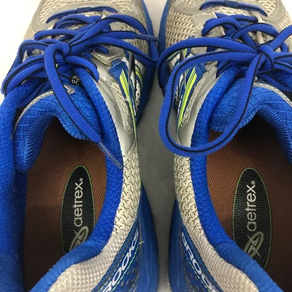 Brooks Defyance 7 Silver and Blue Running Training Shoes