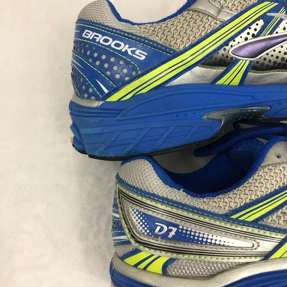 Brooks Defyance 7 Silver and Blue Running Training Shoes