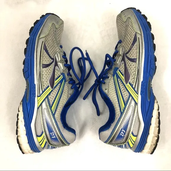 Brooks Defyance 7 Silver and Blue Running Training Shoes