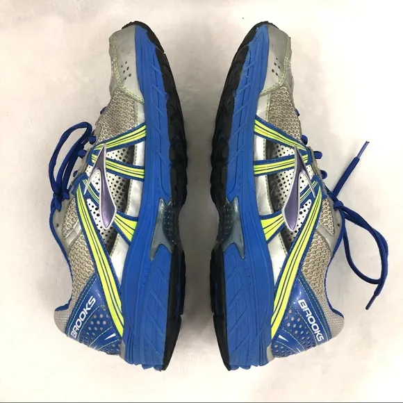 Brooks Defyance 7 Silver and Blue Running Training Shoes