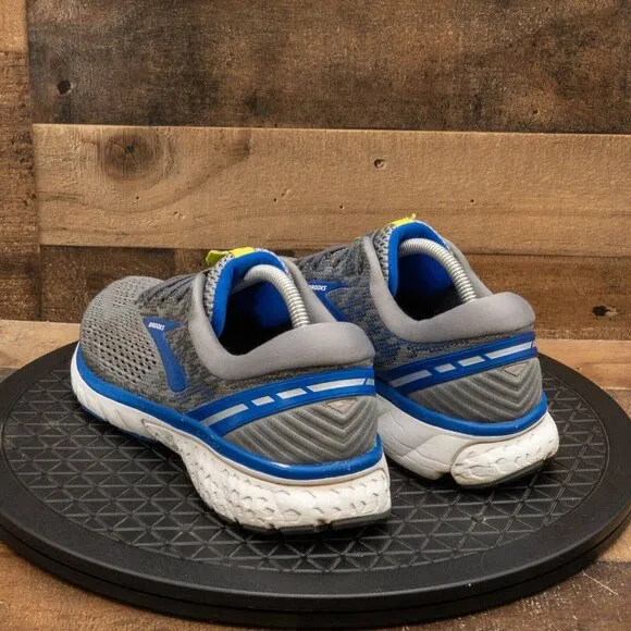 BROOKS GHOST 11 MENS ATHLETIC SHOES GRAY RUNNING WALKING GYM TRAINING SIZE 10.5D