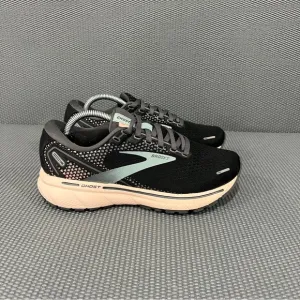 Brooks Ghost 14 Black Pearl Peach Womens Athletic Road Running Sneaker Size 6
