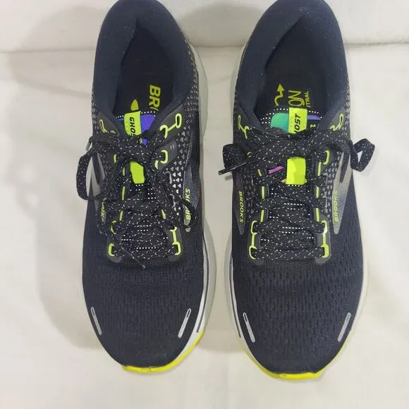 Brooks Ghost 14 Women's 6.5 Running Shoes Black Sneakers Athletic