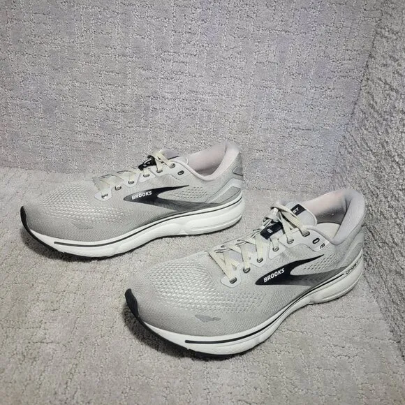Brooks Ghost 15 Men's Size US 13 D Alloy/Oyster Synthetic Road Running Shoes