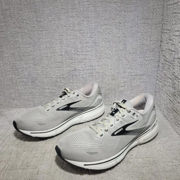 Brooks Ghost 15 Men's Size US 13 D Alloy/Oyster Synthetic Road Running Shoes