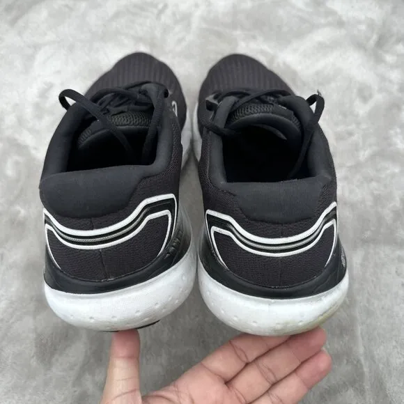Brooks Glycerin 21 Shoes Mens 12.5 Black White Road Jogging Cushion Support