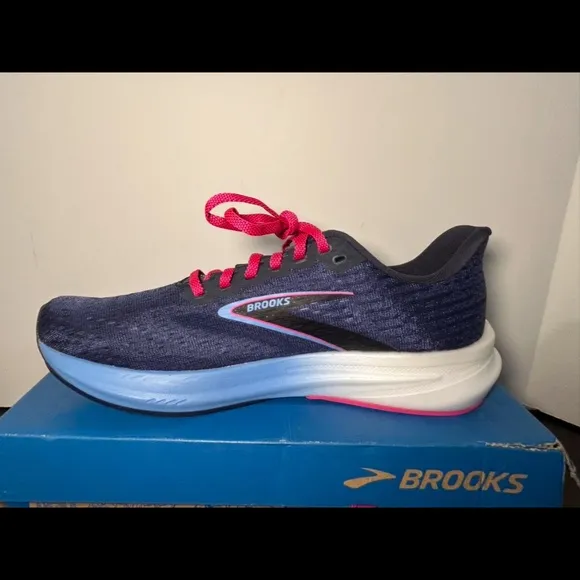Brooks Hyperion Running Shoes Sneakers Peacoat/Open Air/Lilac Rose Womans 11.5B
